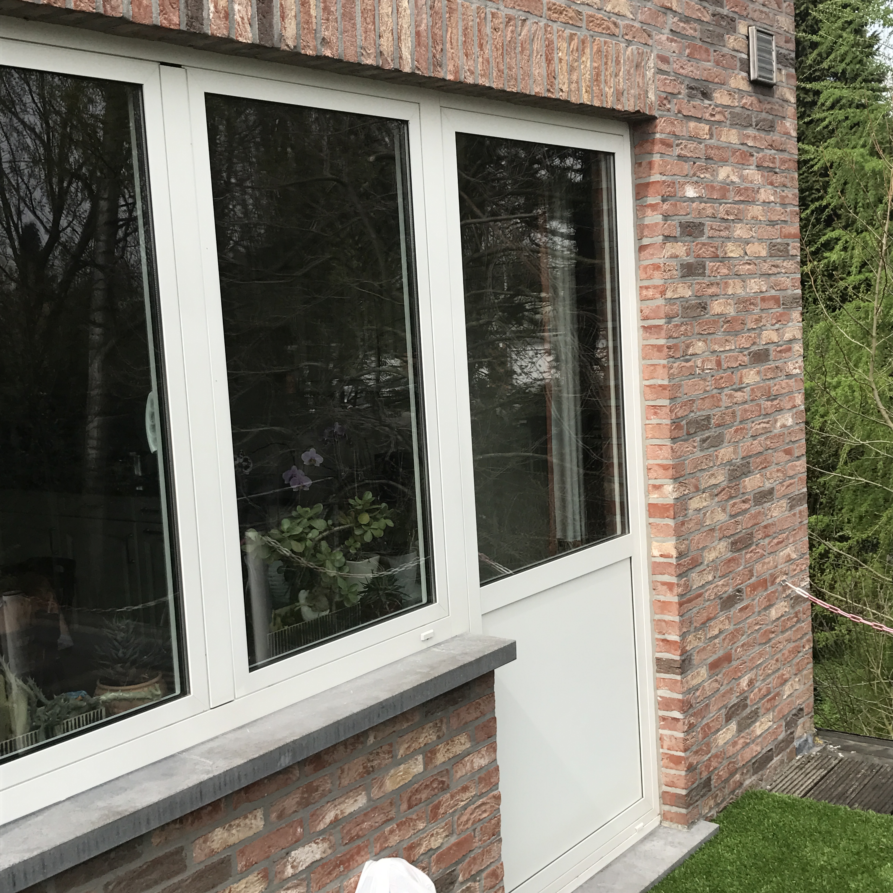 Voorbeeld raaminstallatie