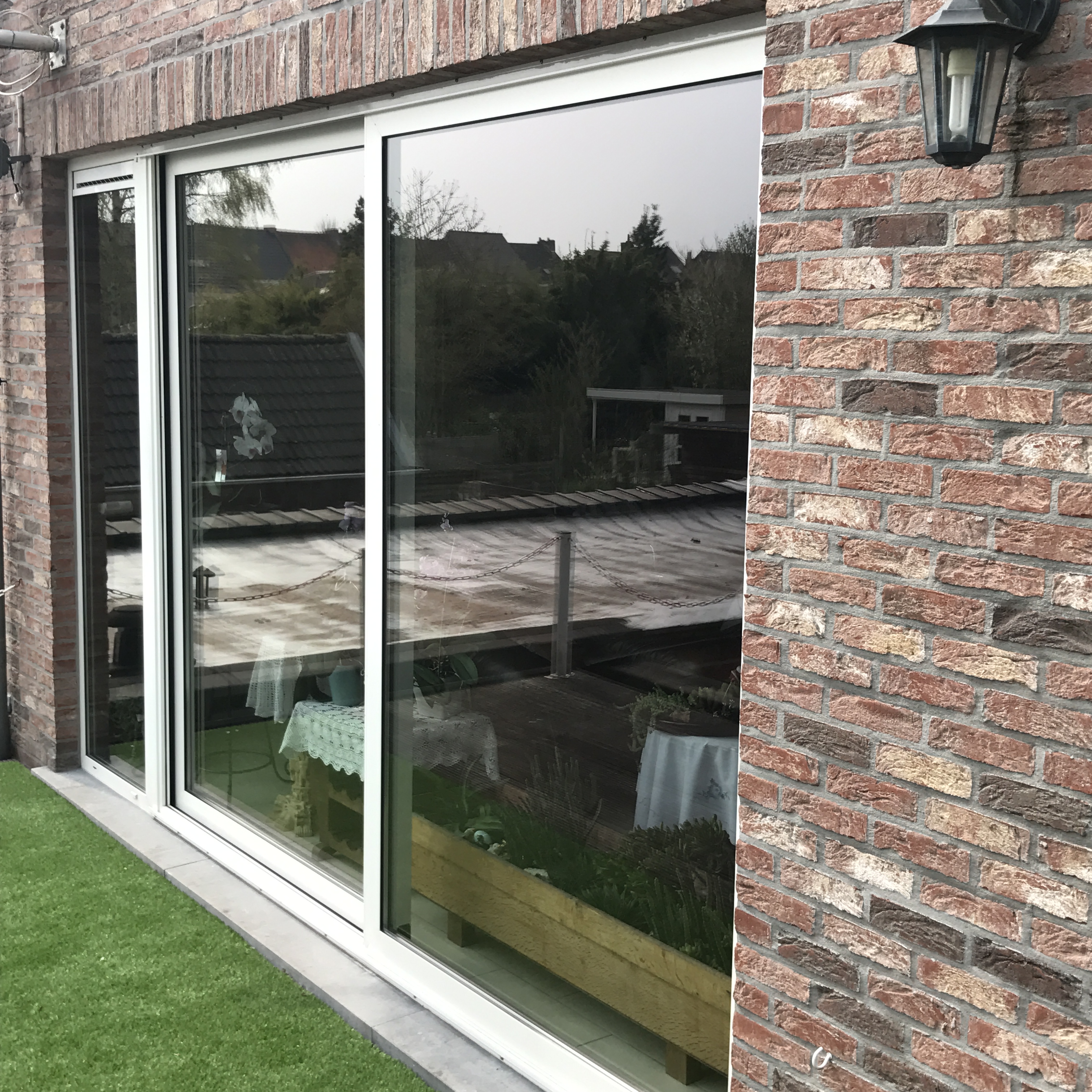 Voorbeeld raaminstallatie